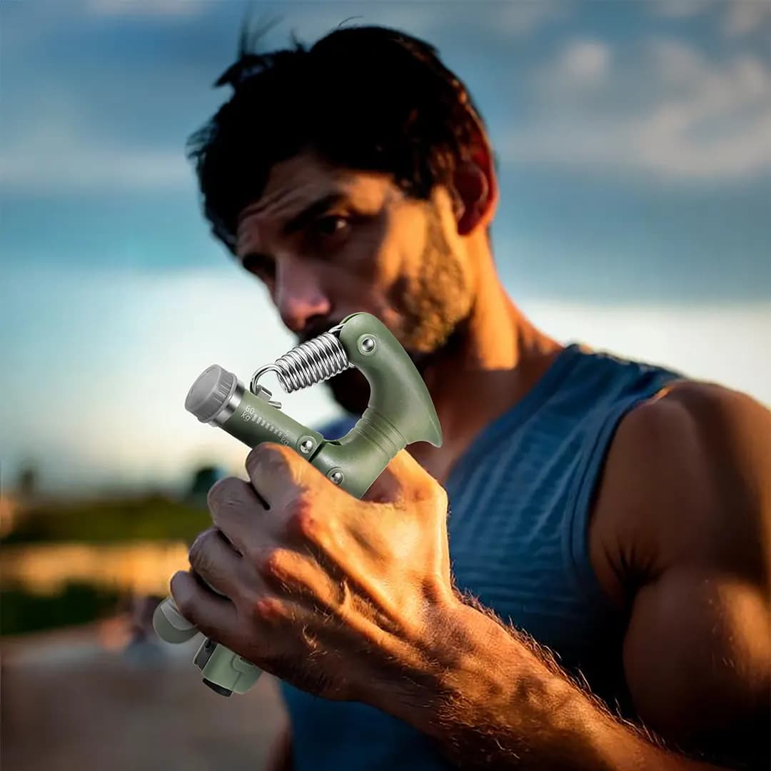 تقویت کننده مچ و ساعد گرین لاین مدل Green Lion Hand Grip Strengthener GNHANDGRIPGN‏ — تصویر ۲