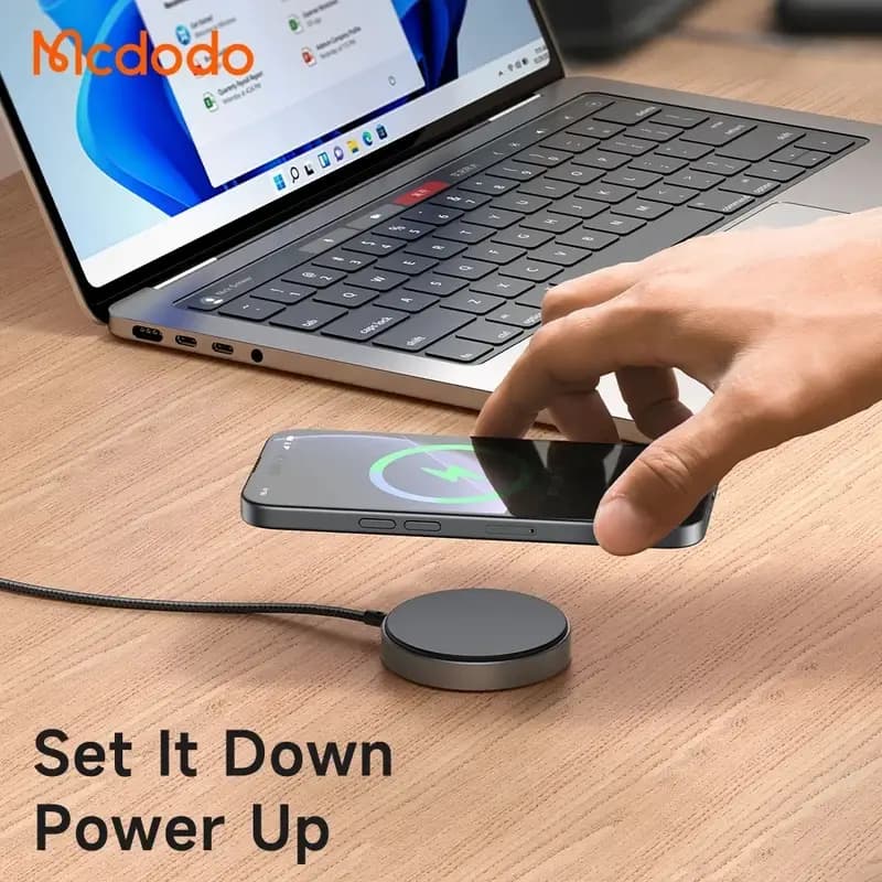 شارژر وایرلس 15 وات مگ سیف مک دودو مدل Mcdodo CH-286 — تصویر ۳