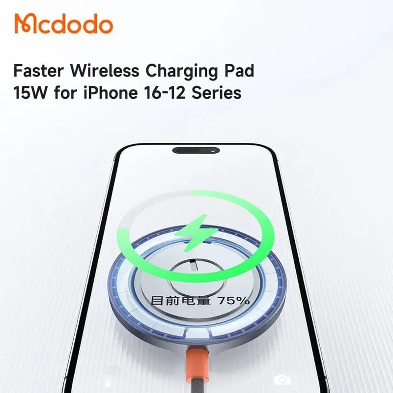 شارژر وایرلس 15 وات مگ سیف مک دودو مدل Mcdodo CH-286 — تصویر ۶