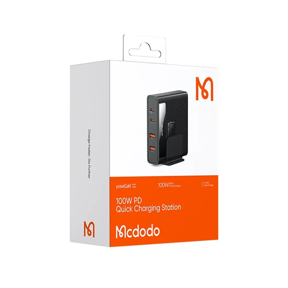 شارژر رومیزی 4 پورت 100 وات مک دودو مدل Mcdodo CH-180 — تصویر ۳