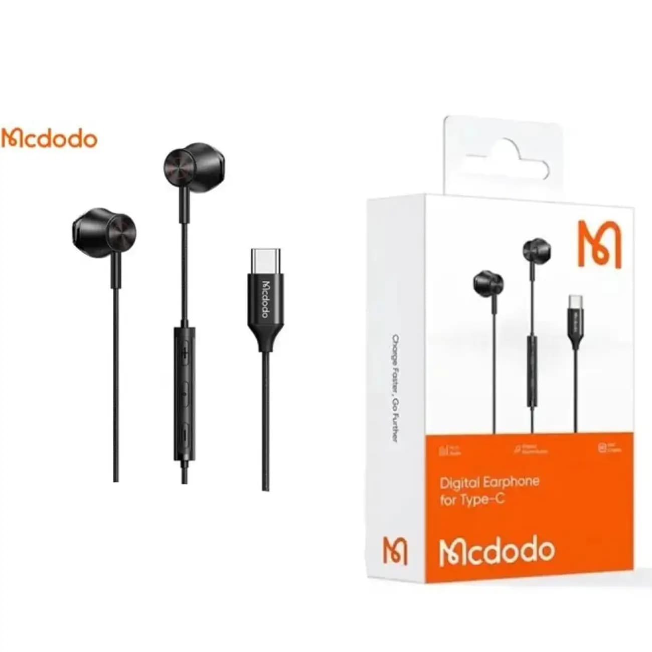 هندزفری سيم دار تایپ-سی مک دودو مدل Mcdodo HP-407 — تصویر ۵