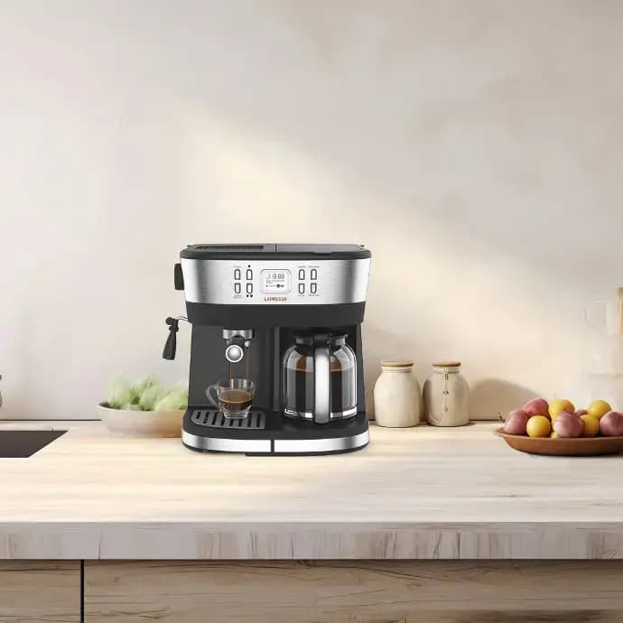 قهوه ساز و اسپرسوساز لپرسو مدل LEPRESSO DUAL BREW LPCFFM0002 — تصویر ۵
