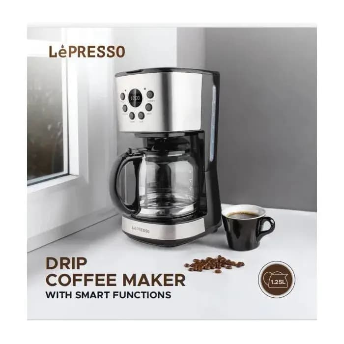 دستگاه قهوه‌ ساز ظرفیت 1.25 لیتر لپرسو مدل LE’PRESSO DRIP COFFEE MAKER — تصویر ۲