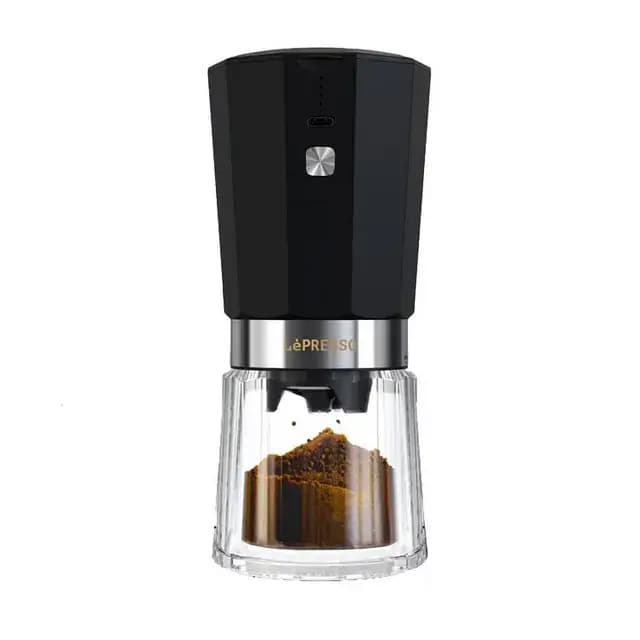 آسیاب برقی مخروطی شارژی لپرسو مدل LePresso Cordless Electric Conical Burr Grinder