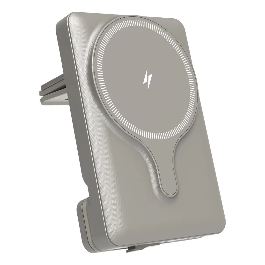 پاوربانک وایرلس 5000 هزار 20 وات مگسیف پاورولوژی مدل Powerology Air-Vent — تصویر ۳