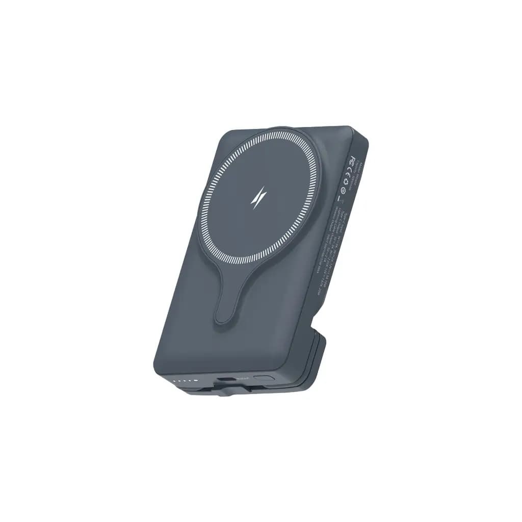 پاوربانک وایرلس 5000 هزار 20 وات مگسیف پاورولوژی مدل Powerology Air-Vent — تصویر ۵