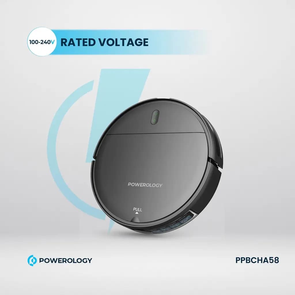 جارو روباتیک هوشمند پاورولوژی Powerology Smart Robotic Vacuum — تصویر ۶