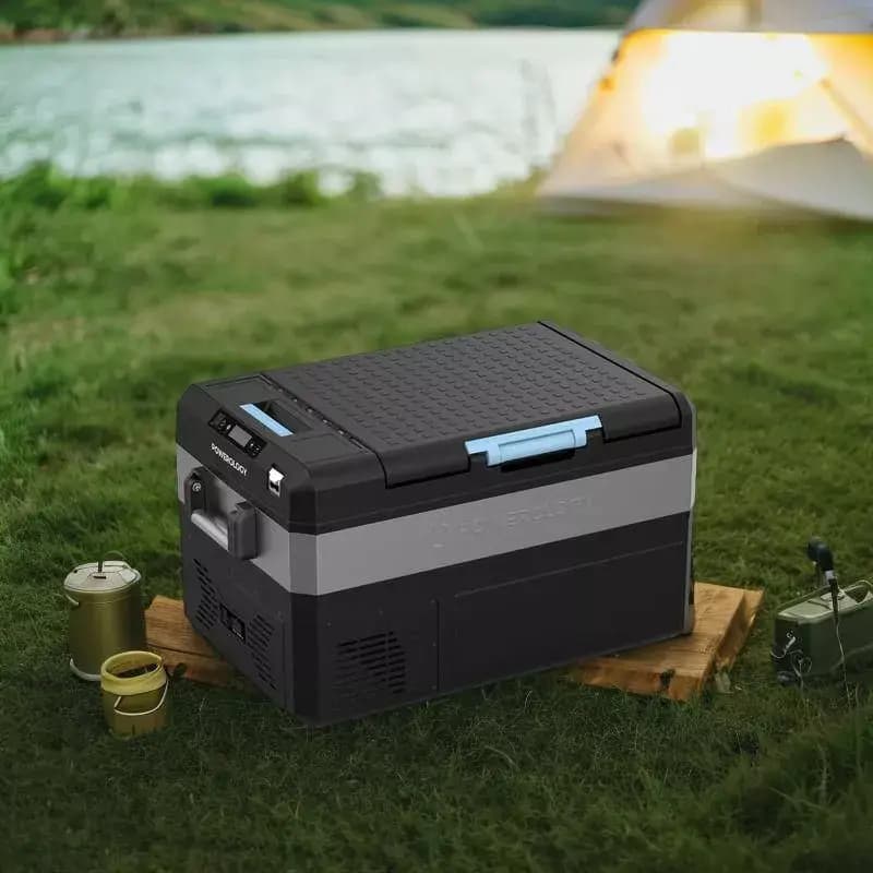 یخچال فریزر هوشمند شارژی قابل حمل 55 لیتری پاورولوژی مدل Powerology Smart Solar Recharge Fridge And Freezer PPFA55LBK — تصویر ۵