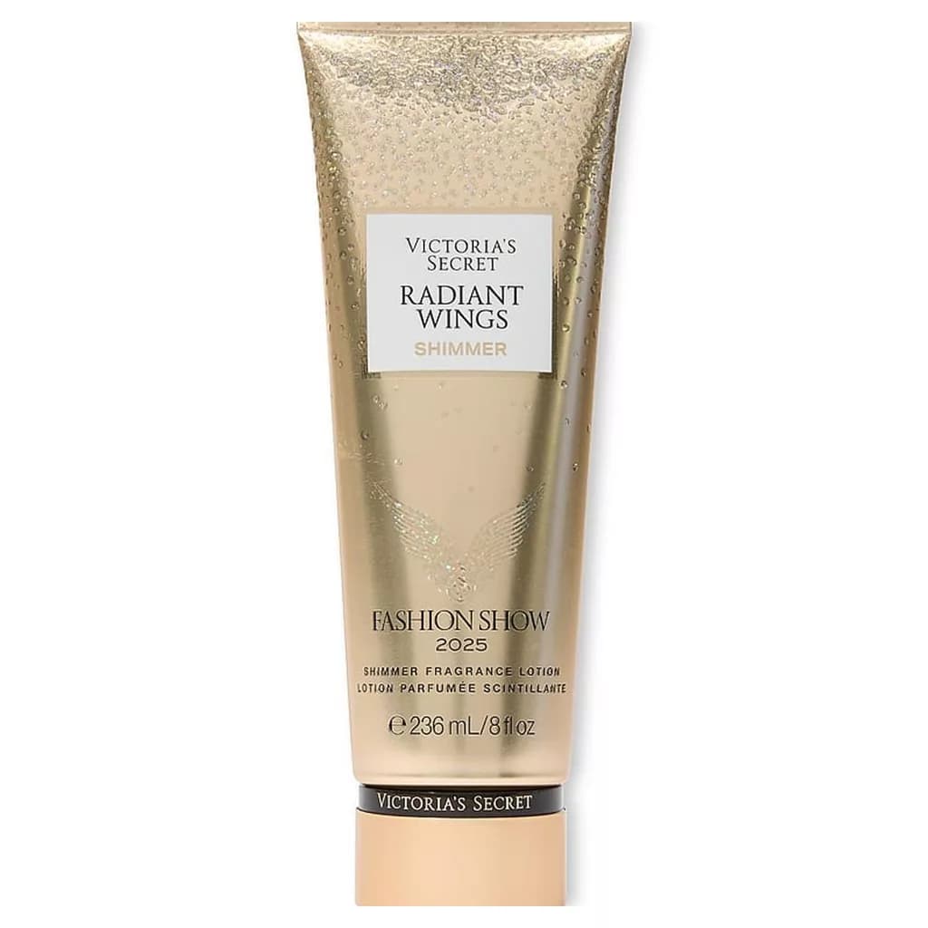 لوسیون بدن شاین دار عطری ویکتوریا سکرت مدل radiant wings shimmer
