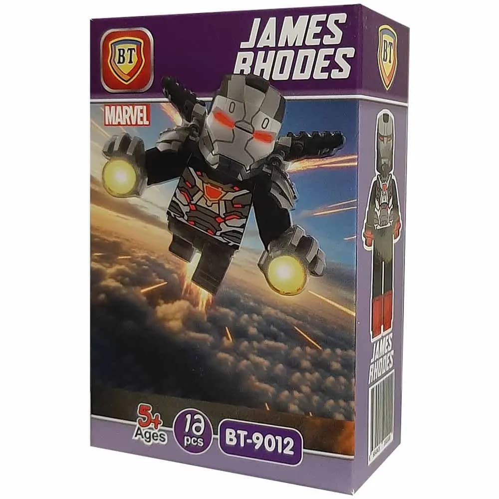 لگو 16 تکه جیمز رودز JAMES RHODES سری MARVEL HEROES کد BT-9012