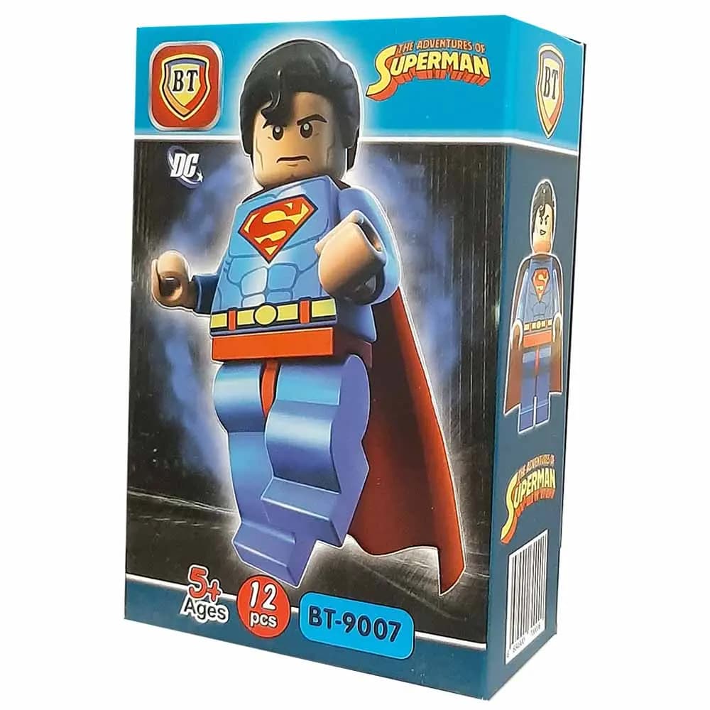 لگو 12 تکه سوپرمن SUPERMAN کد BT-9007