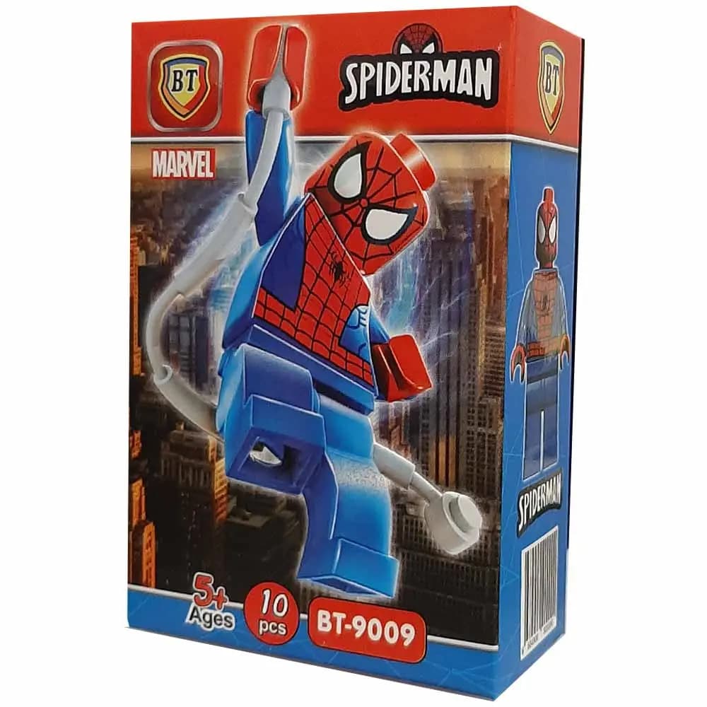 لگو 10 تکه اسپایدرمن SPIDERMAN سری MARVEL HEROES کد BT-9009