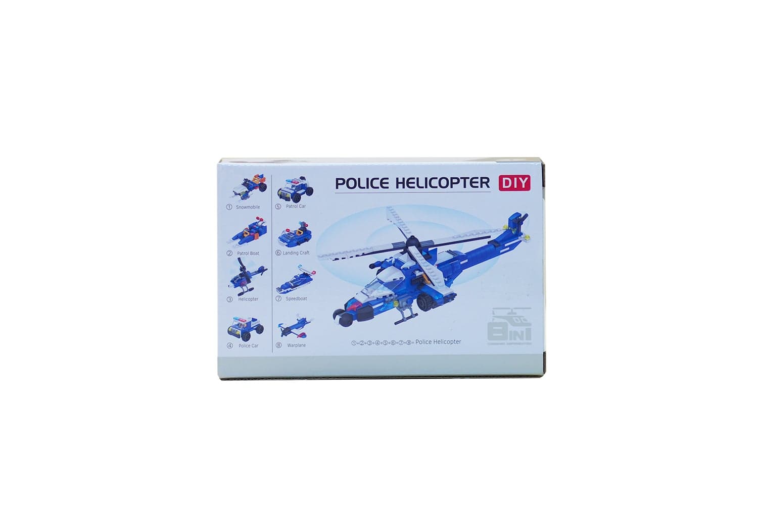 لگو پلیس مدل اسنومبیل POLICE HELICOPTER (کد 743A-1) — تصویر ۲