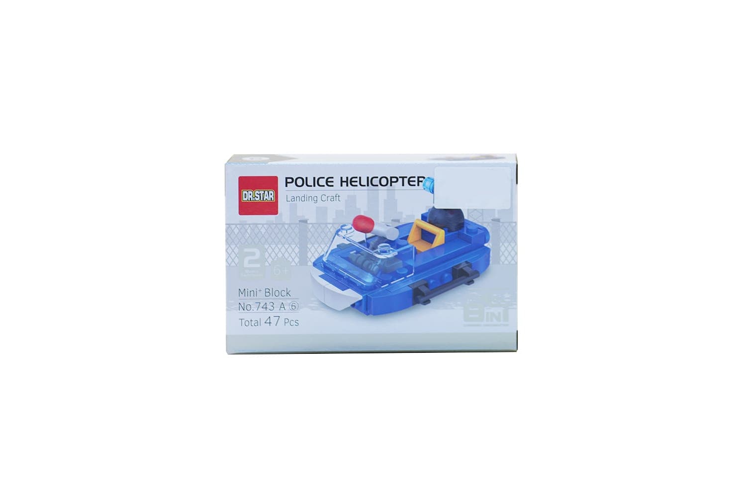 لگو پلیس مدل اسنومبیل POLICE HELICOPTER (کد 743A-1) — تصویر ۶