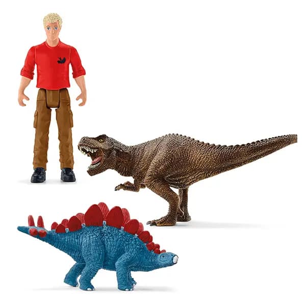 ست دایناسور تیرانوسوروس رکس اشلایش Schleich — تصویر ۳