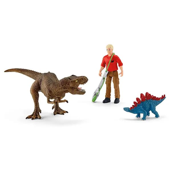 ست دایناسور تیرانوسوروس رکس اشلایش Schleich — تصویر ۴