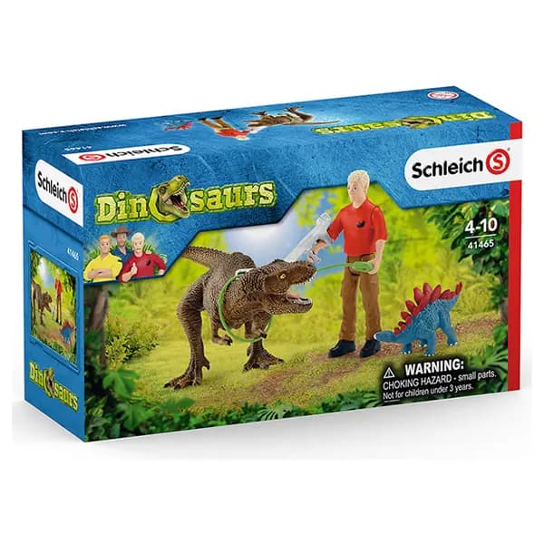 ست دایناسور تیرانوسوروس رکس اشلایش Schleich — تصویر ۵