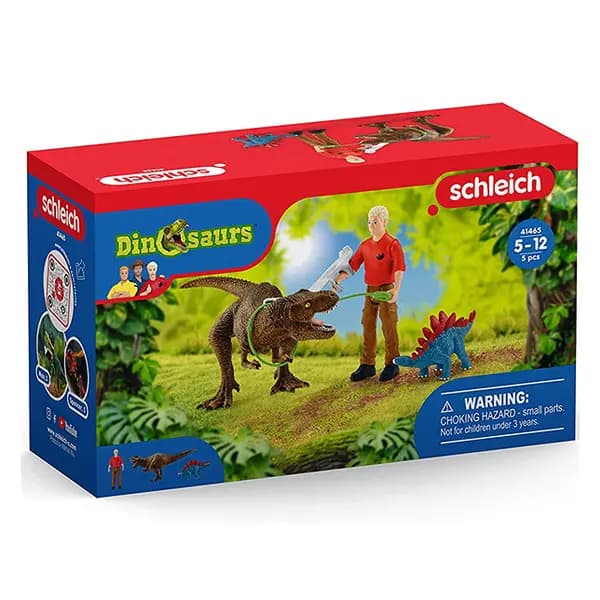 ست دایناسور تیرانوسوروس رکس اشلایش Schleich — تصویر ۶