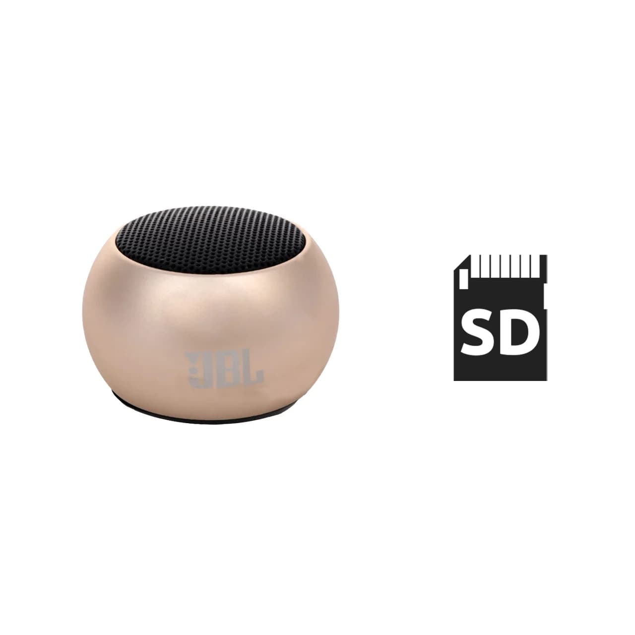 اسپیکر پرتابل رم خور JBL مدل Mini M3 – طلایی High Copy