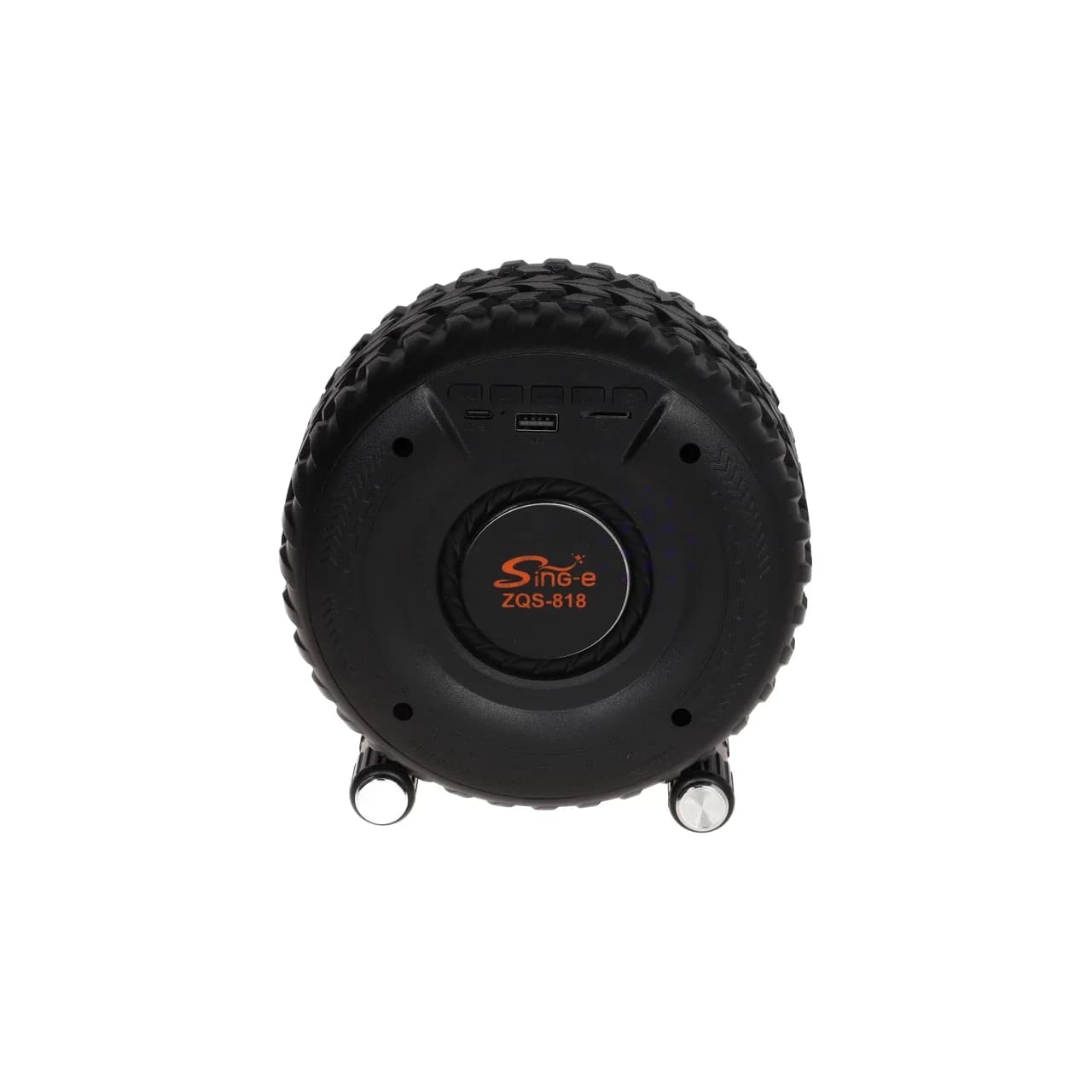 اسپیکر بی سیم Sing-e مدل ZQS-818 – مشکی نقره ای — تصویر ۲