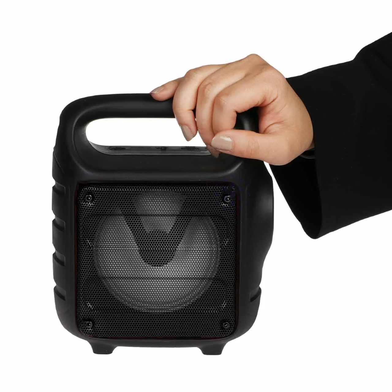 اسپیکر5W بی سیم BIG SOUND مدل KTS-1185 – مشکی — تصویر ۵