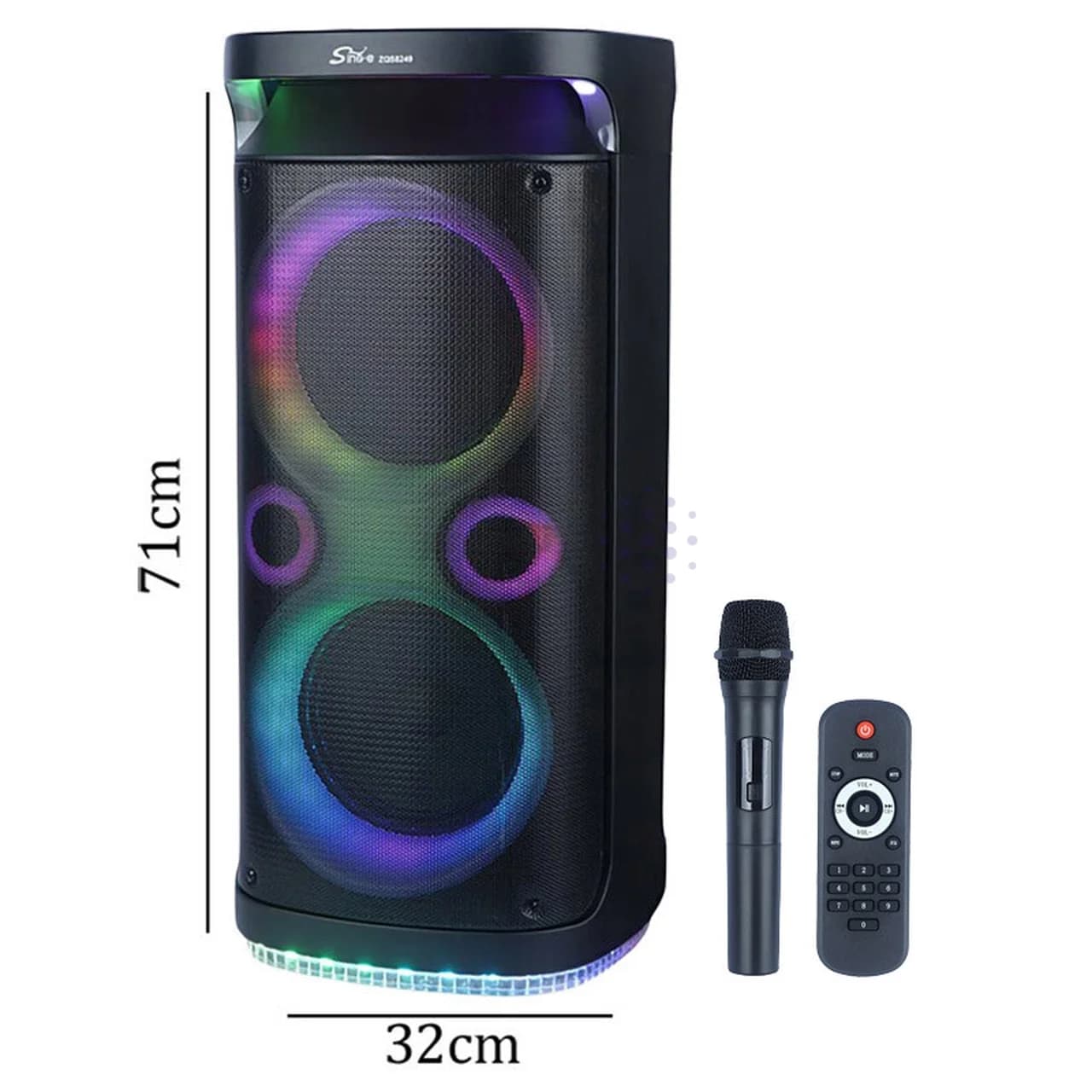 اسپیکر بی سیم Sing-e مدل ZQS8249 18000W — تصویر ۶