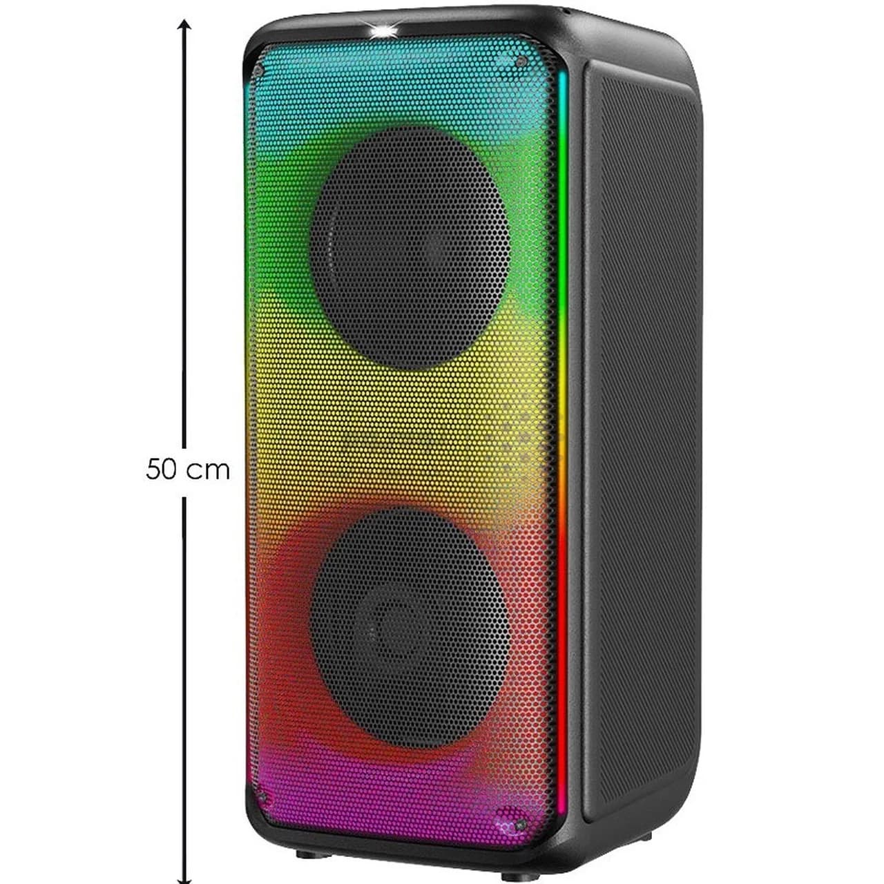 اسپیکر 80W بی سیم Brodu مدل BTS-1908 – مشکی — تصویر ۴