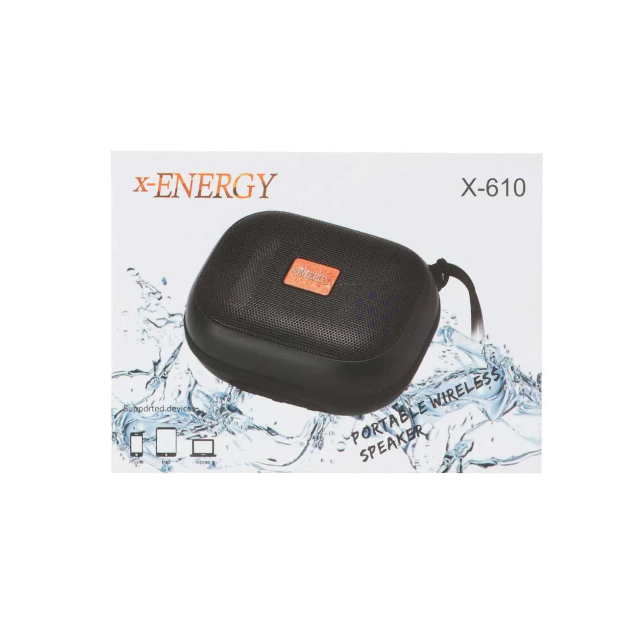 اسپیکر بی سیم X-Energy مدل X-610 – مشکی (گارانتی IPM) — تصویر ۸