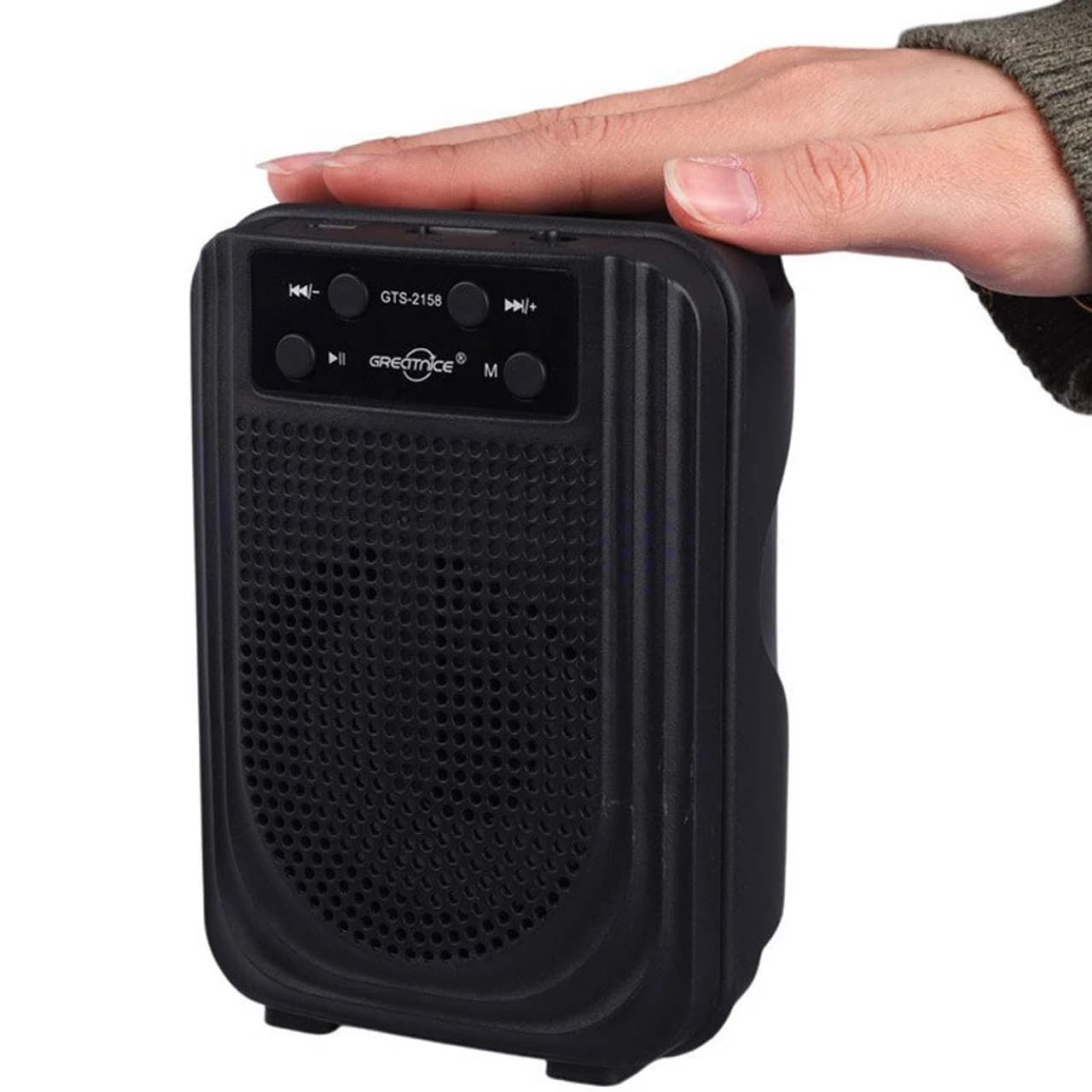 اسپیکر بی سیم GreatNice مدل GTS-2158 – مشکی — تصویر ۶
