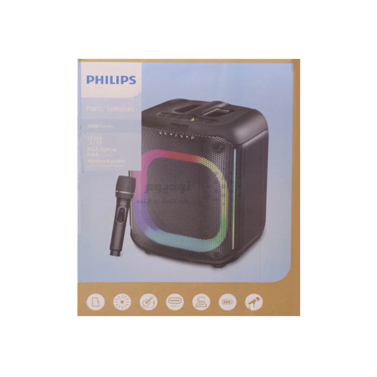 اسپیکر بی سیم Philips مدل TAX3069 – مشکی — تصویر ۸