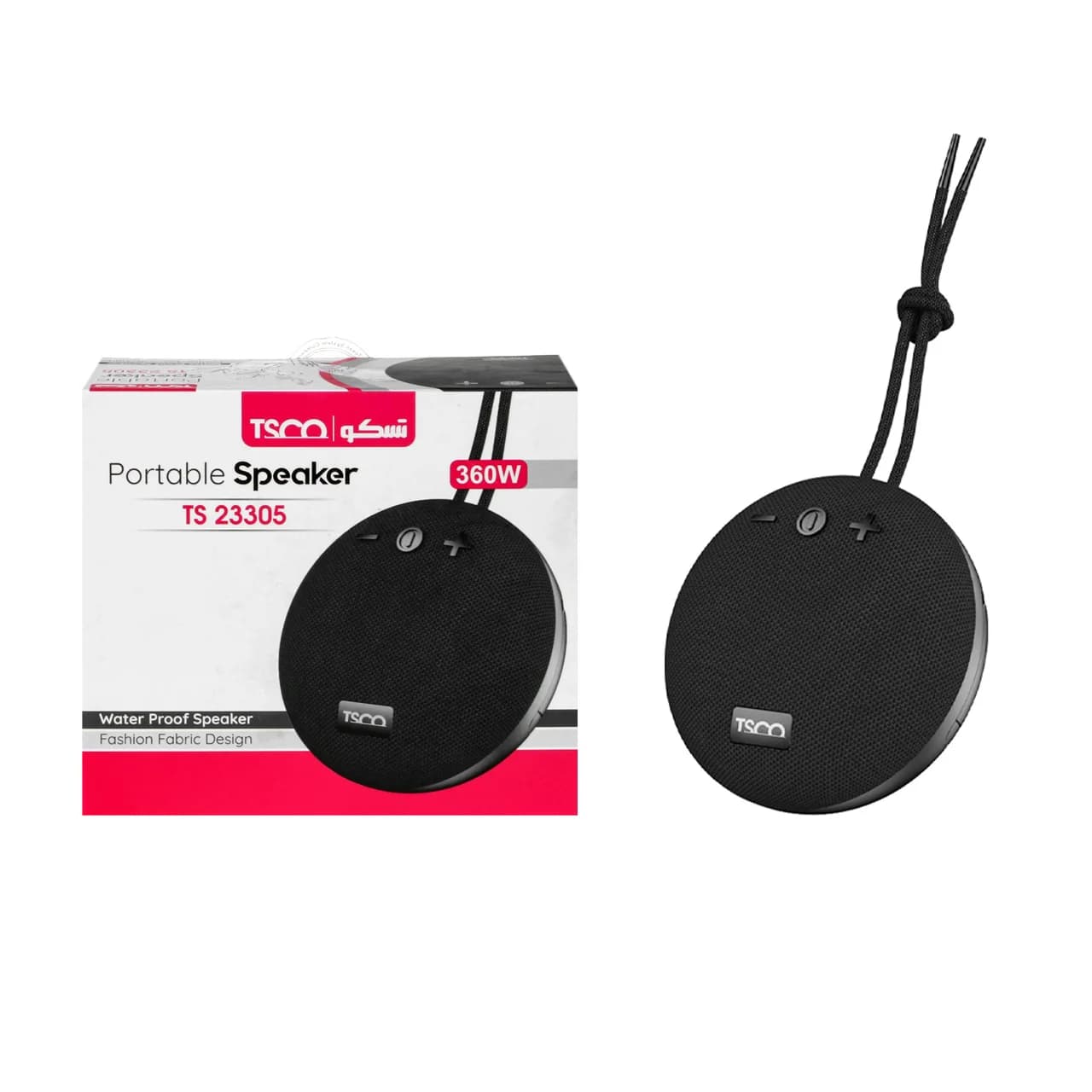 اسپیکر بی سیم 5 وات TSCO مدل TS 23305 – مشکی