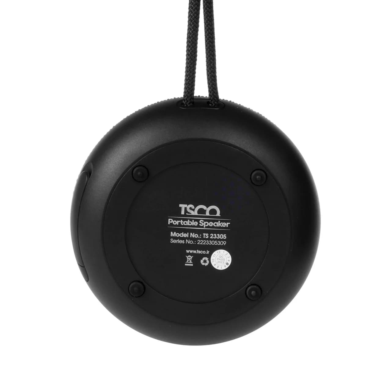 اسپیکر بی سیم 5 وات TSCO مدل TS 23305 – مشکی — تصویر ۴