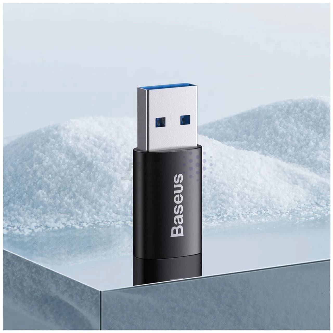 تبدیل Baseus OTG USB3.1 To Type-C مدل Ingenuity PB3343Z-1-P0A1 – مشکی (گارانتی 24 ماهه آونگ) — تصویر ۸