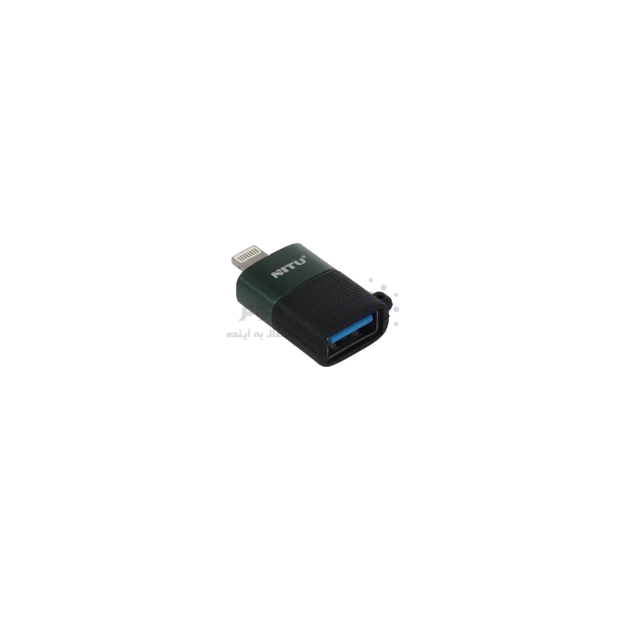 تبدیل NITU Lightning OTG USB 3.0 مدل CN16 – مشکی سبز (گارانتی 18 ماه تعویض نیکان همراه) — تصویر ۲
