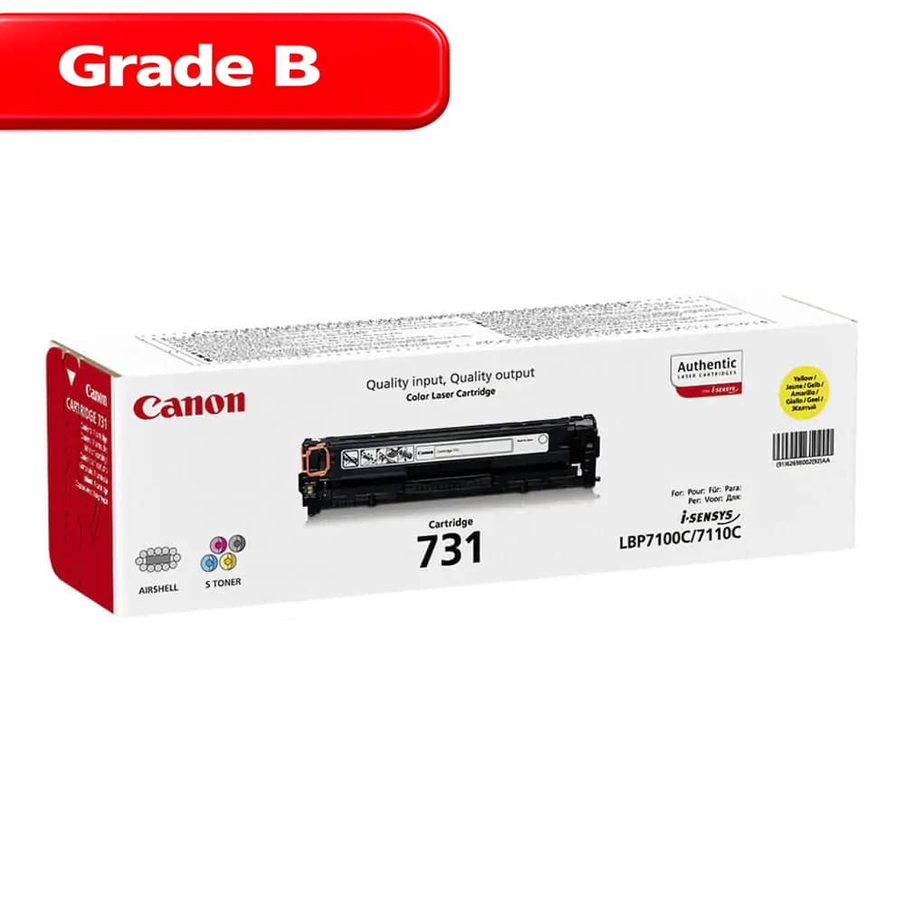 کارتریج تونر رنگ زرد کانن B 731 Canon