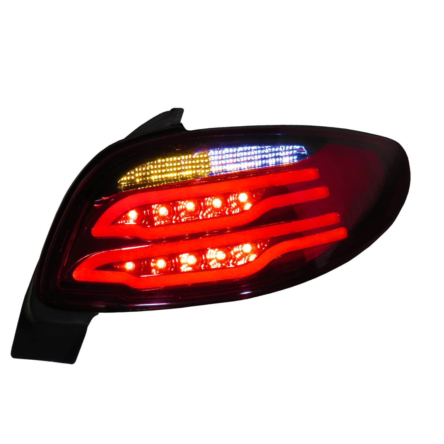 چراغ عقب خودرو ان جی کو کد 11 مناسب برای پژو 206 بسته دو عددی — تصویر ۳
