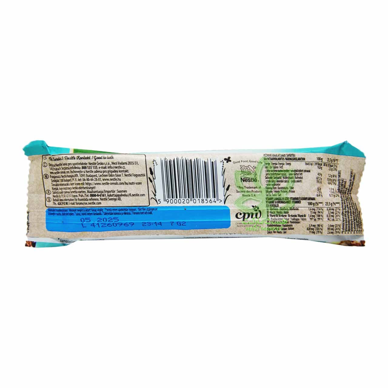 شکلات بار رژیمی کوکی و کرم فیتنس نستله – nestle — تصویر ۲