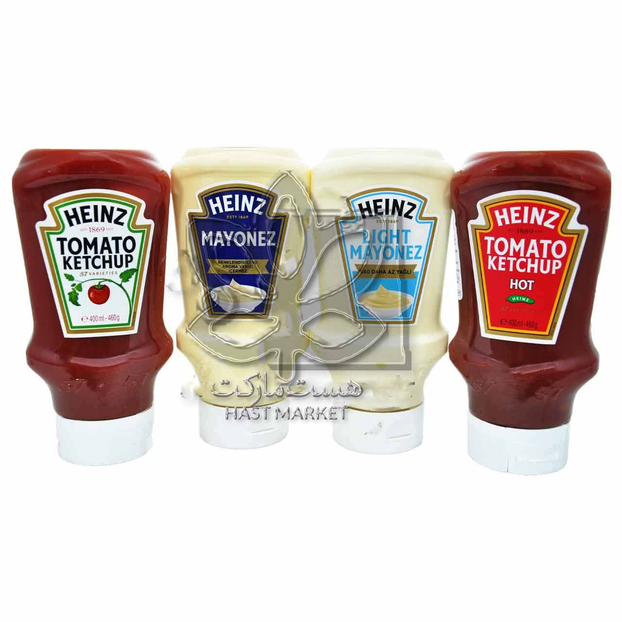 سس مایونز لایت ( کم چرب ) ۴۰۰ گرم معکوس هاینز – heinz — تصویر ۳