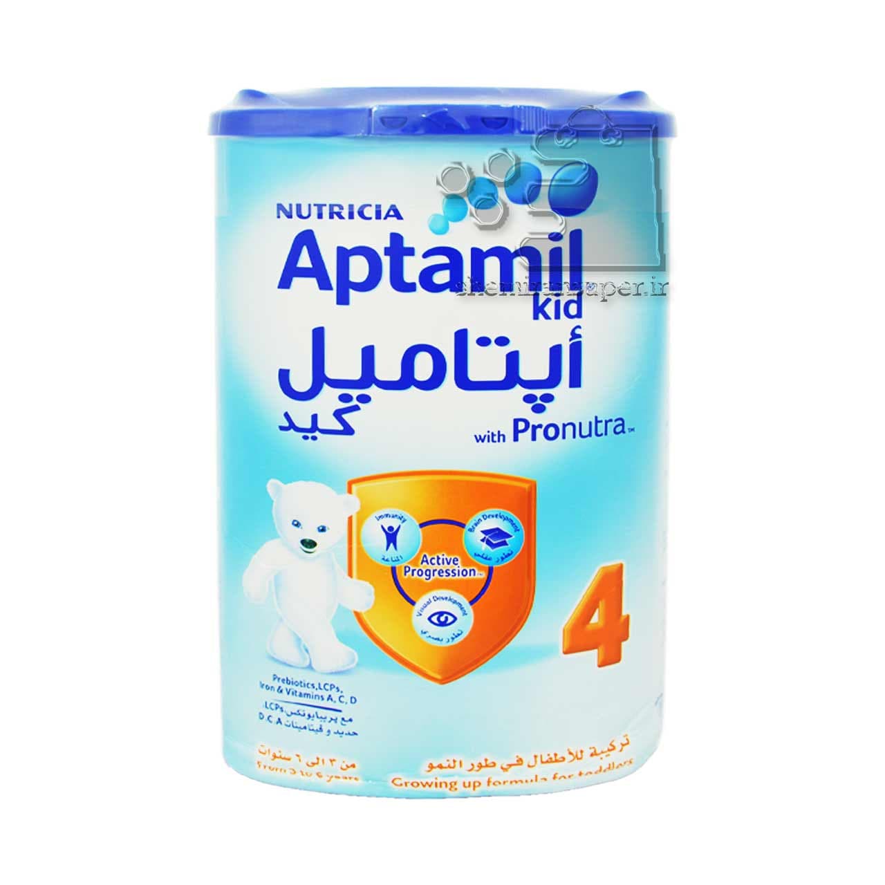 شیر خشک شماره ۴ ( مخصوص ۳-۶ سال ) ۹۰۰ گرم اپتامیل – Aptamil