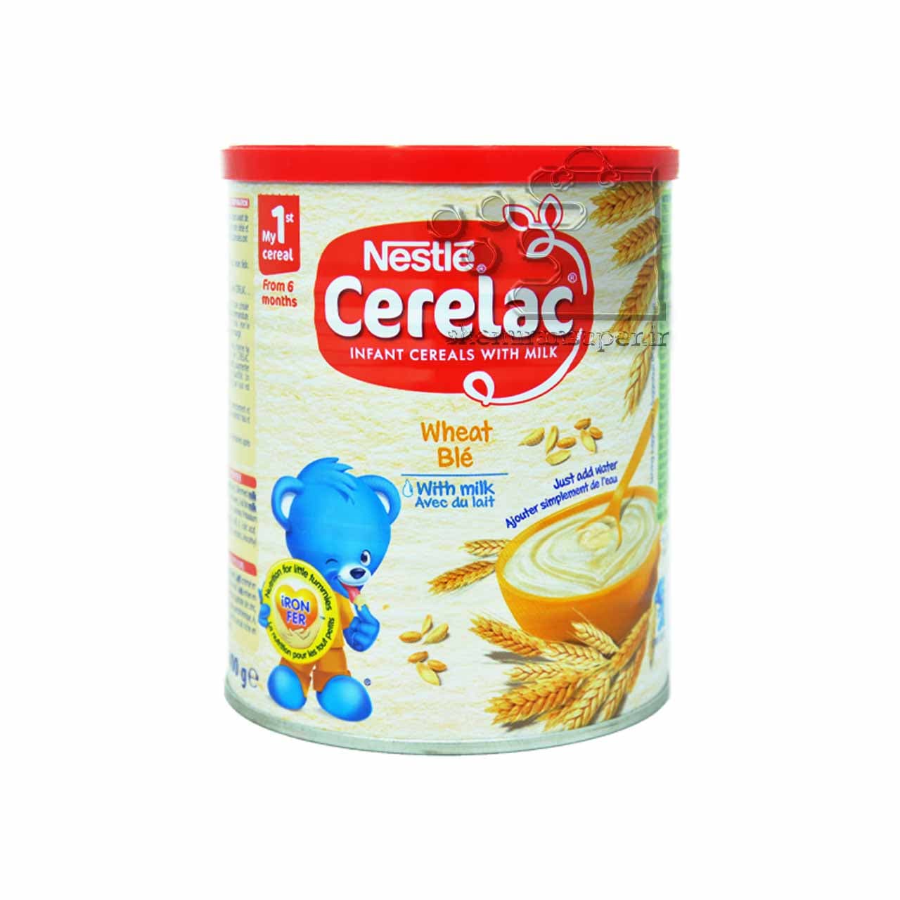 سرلاک گندم ( مناسب ۶ ماه به بالا ) ۴۰۰ گرم نستله – nestle