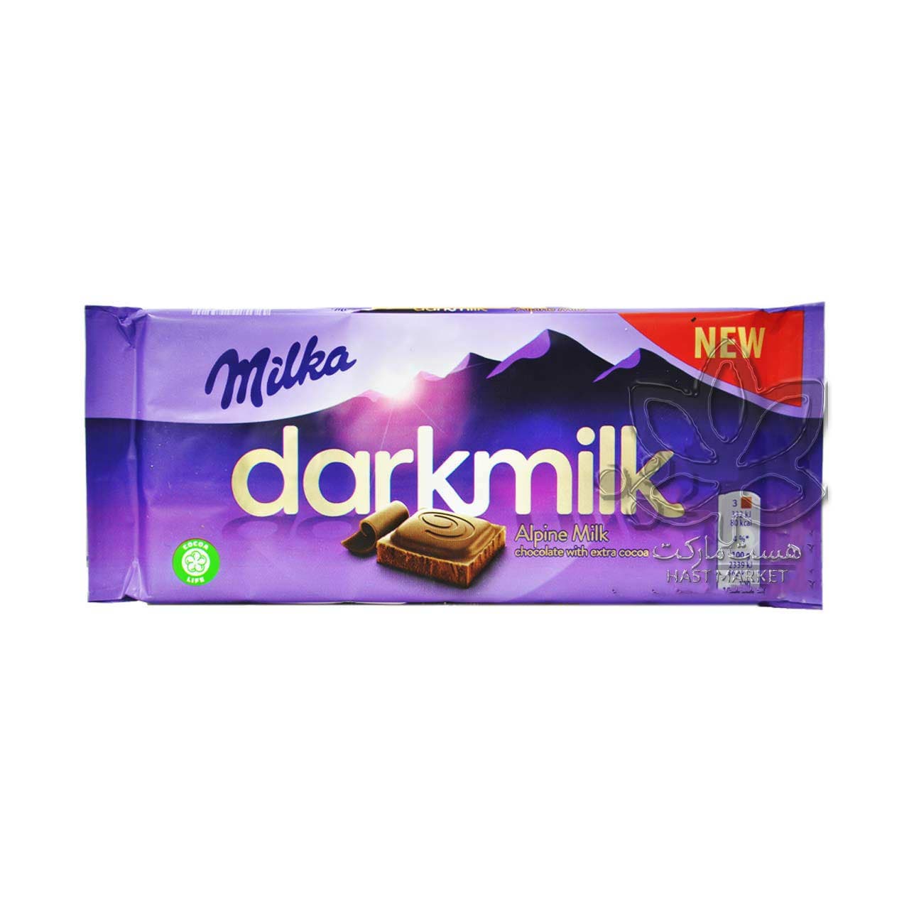 شکلات شیری دارک ۸۵ گرم میلکا – milka