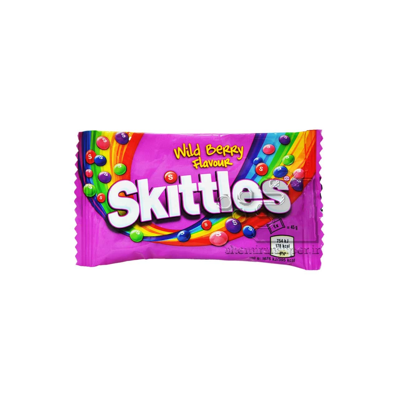 دراژه میوه ای توت های وحشی ۴۵ گرم اسکیتلز – skittles