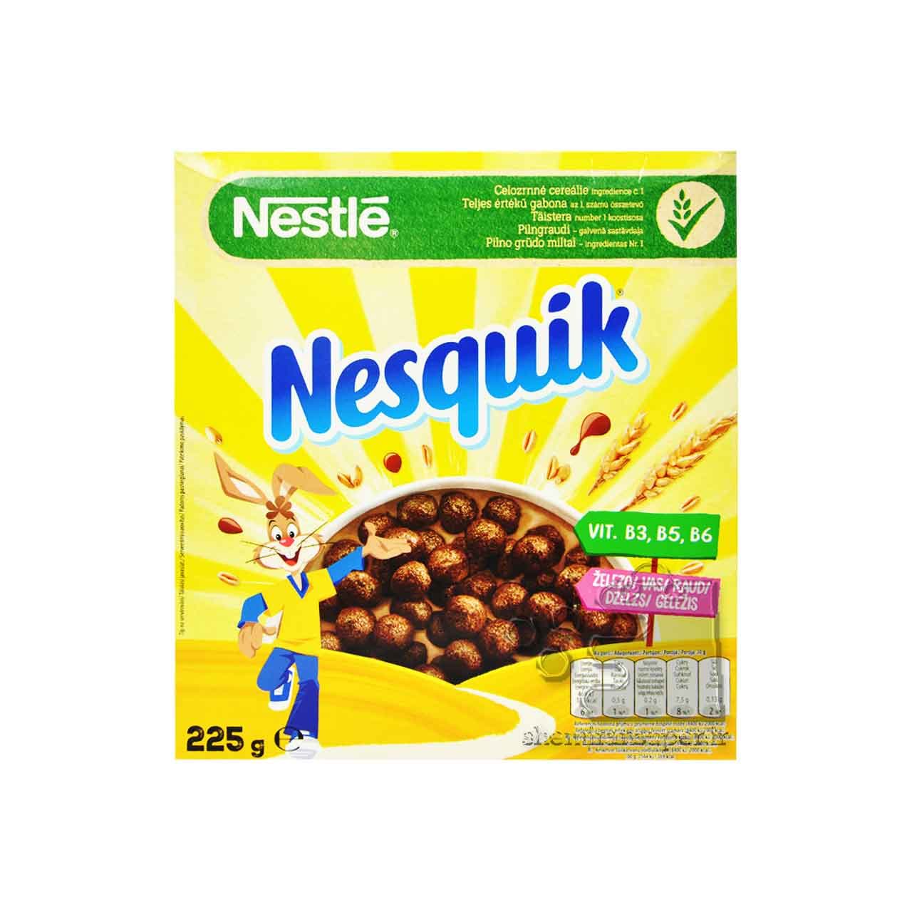 غلات صبحانه شکلاتی ۲۲۵ گرم نسکوییک نستله – nesquick