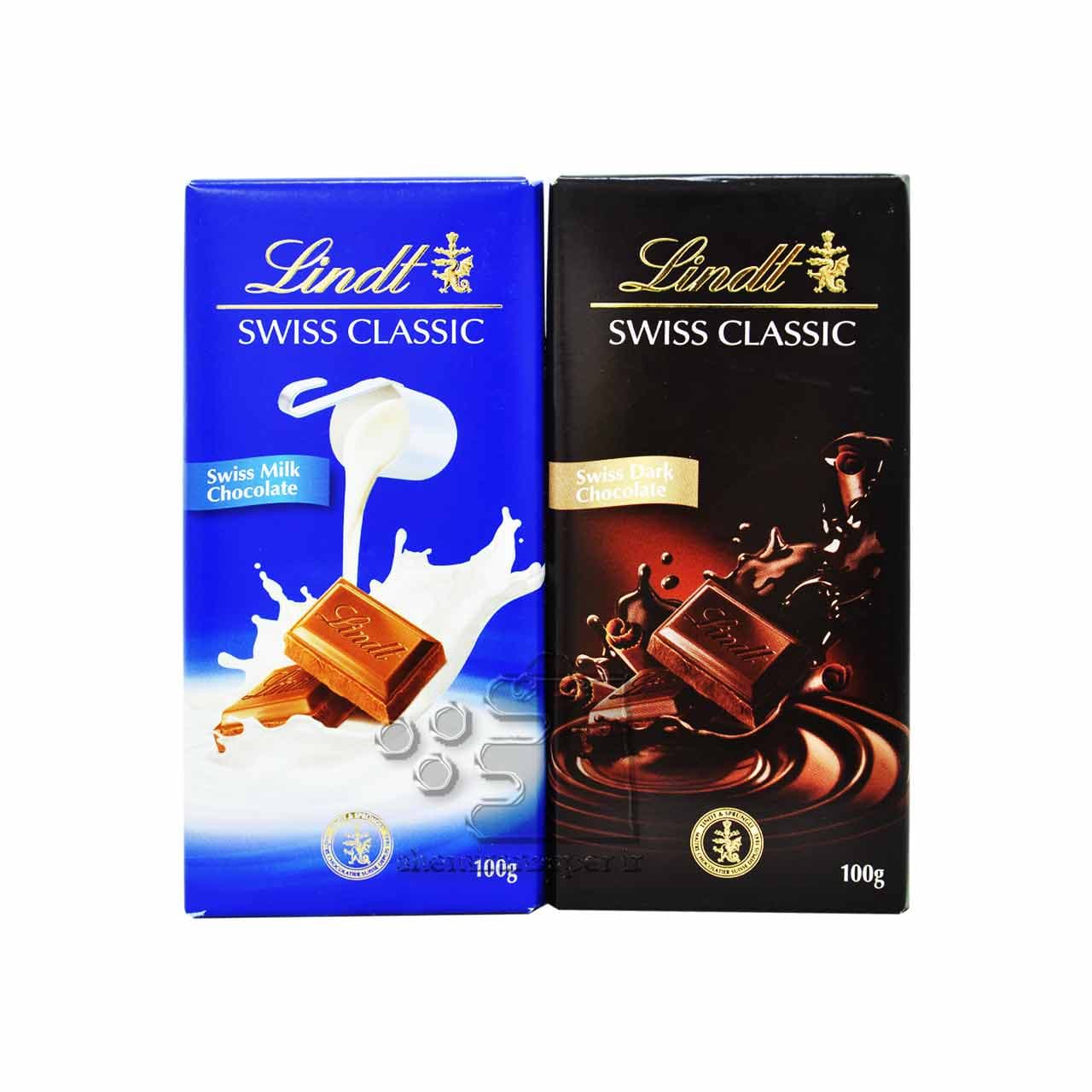 شکلات تلخ ( دارک ) ۱۰۰ گرم کلاسیک لینت – lindt — تصویر ۳