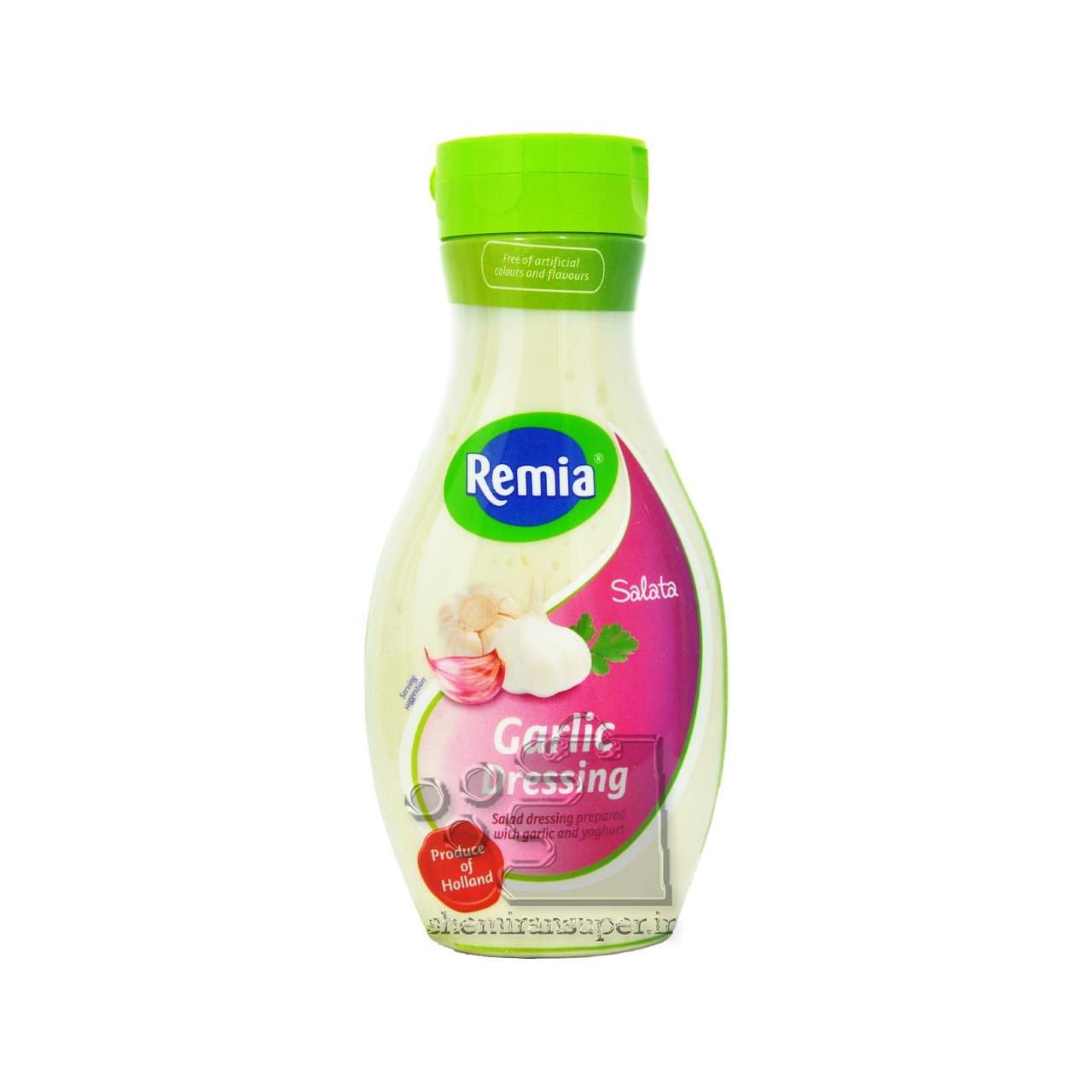 سس سالاد سیر و ماست ۵۰۰ میل رمیا – remia