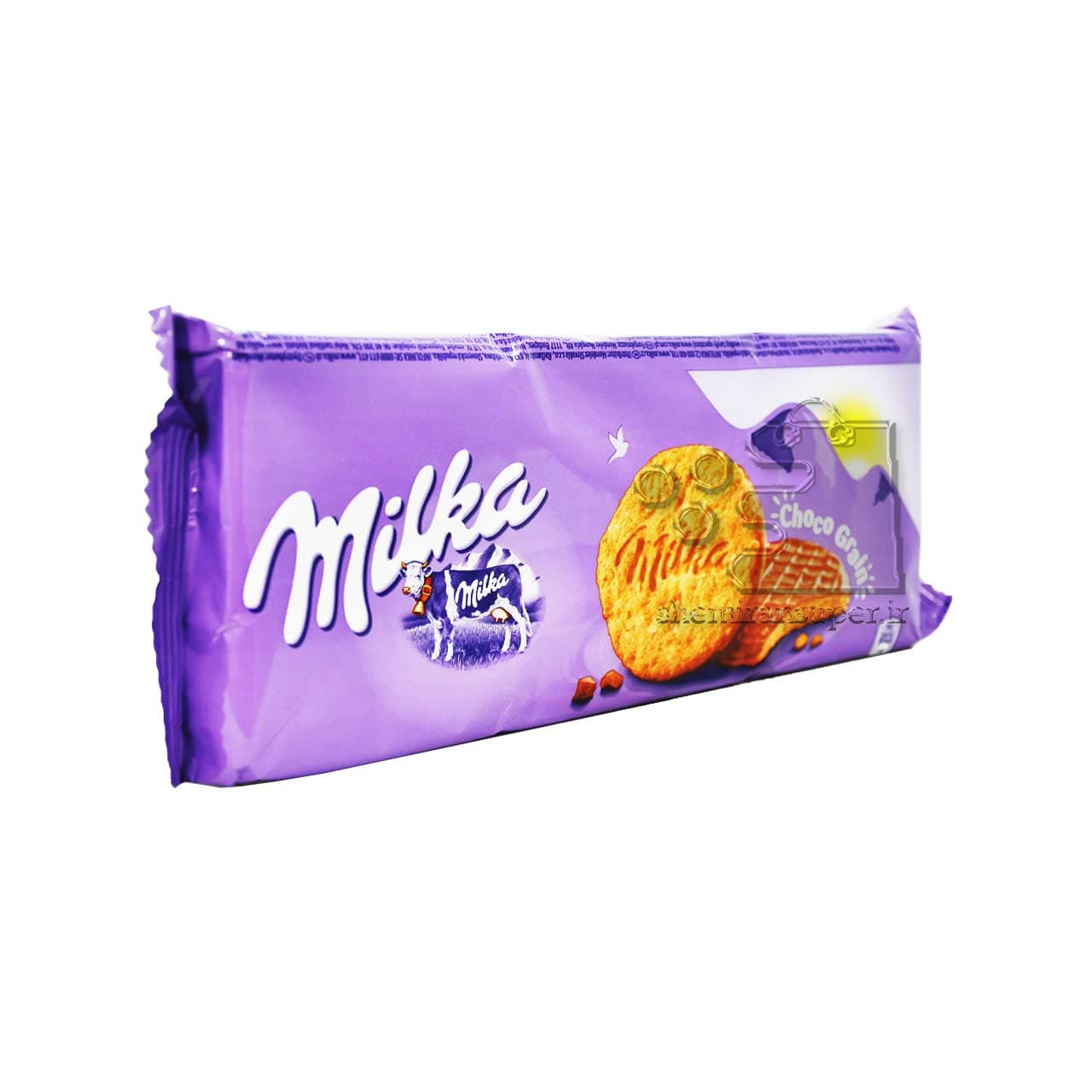 بیسکوییت دایجستیو با روکش شکلات ۱۲۵ گرم میلکا – milka — تصویر ۲