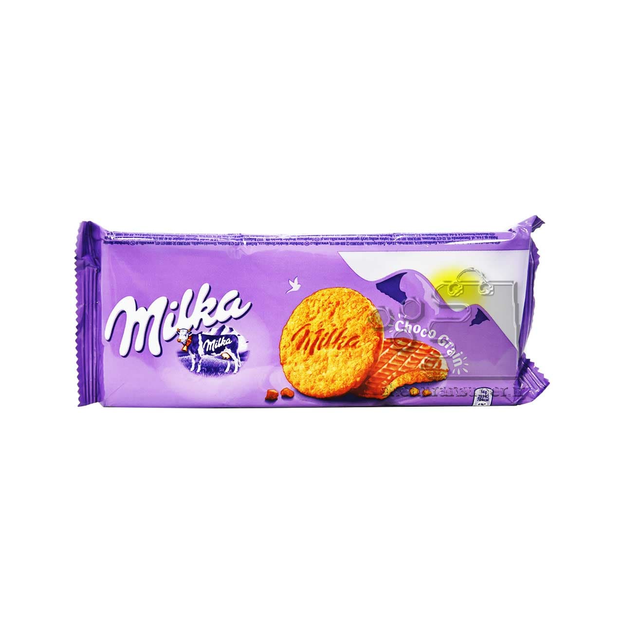 بیسکوییت دایجستیو با روکش شکلات ۱۲۵ گرم میلکا – milka