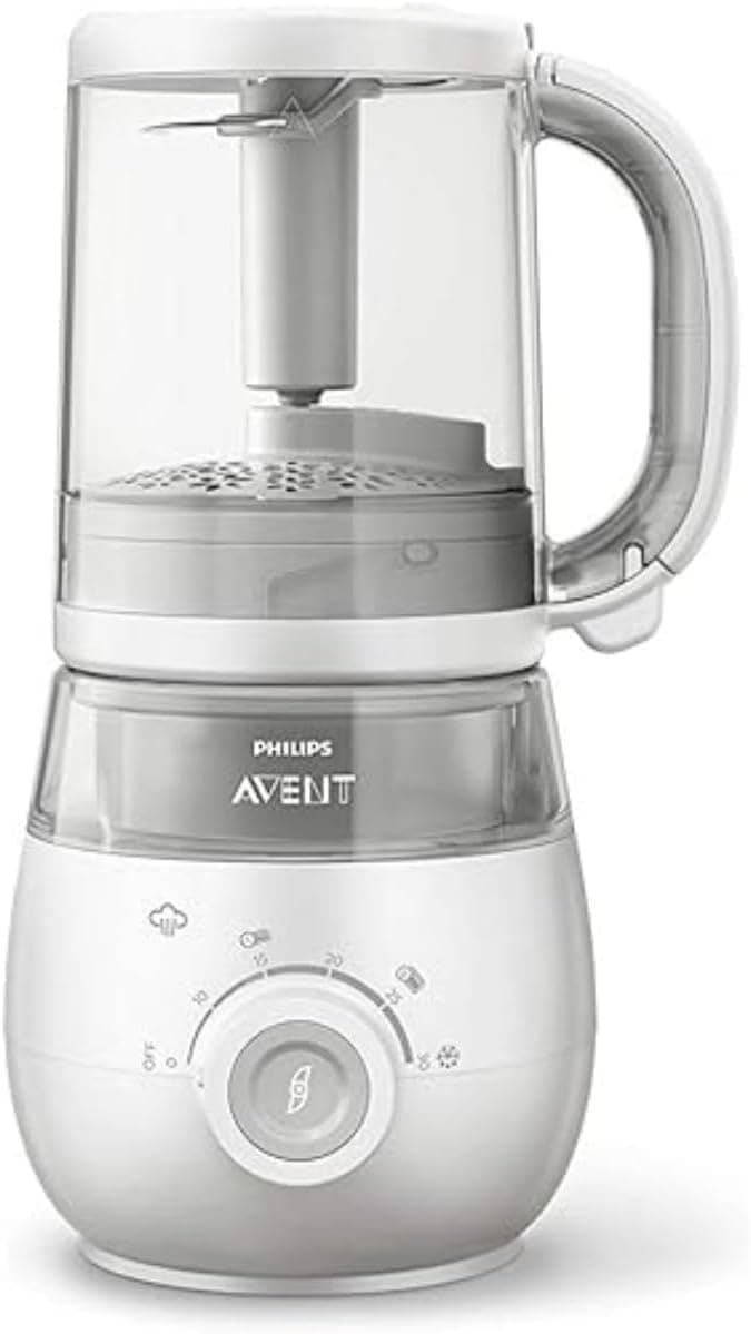 غذاساز کودک 4 کاره اونت Avent مدل scf883/02 — تصویر ۴
