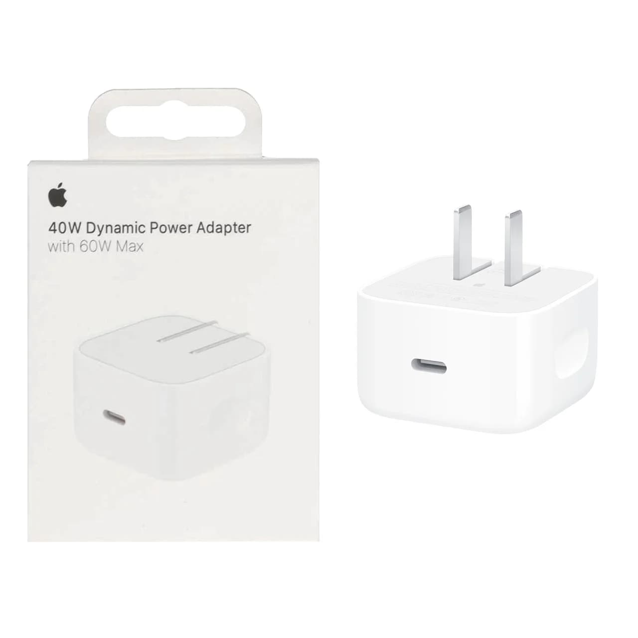 شارژر 40W اپل مدل Dynamic Power Adapter with 60W Max (گارانتی شش ماهه شرکتی) — تصویر ۲