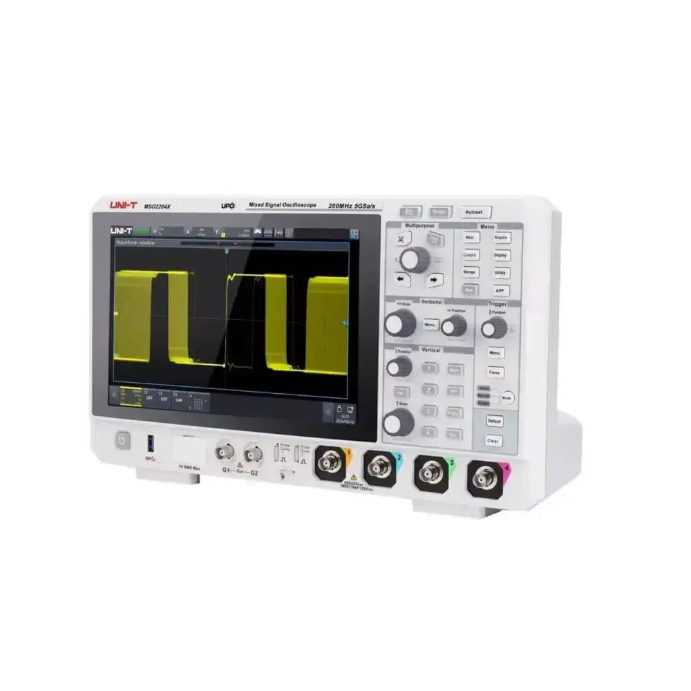 اسیلوسکوپ ترکیبی دیجیتالی یونی تی مدل +UNI-T MSO2204X — تصویر ۳